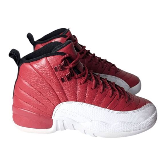 NIKE Air Jordan 12 Retro 'Gym Red' Sneakers Size 4Y - Picture 3 of 9